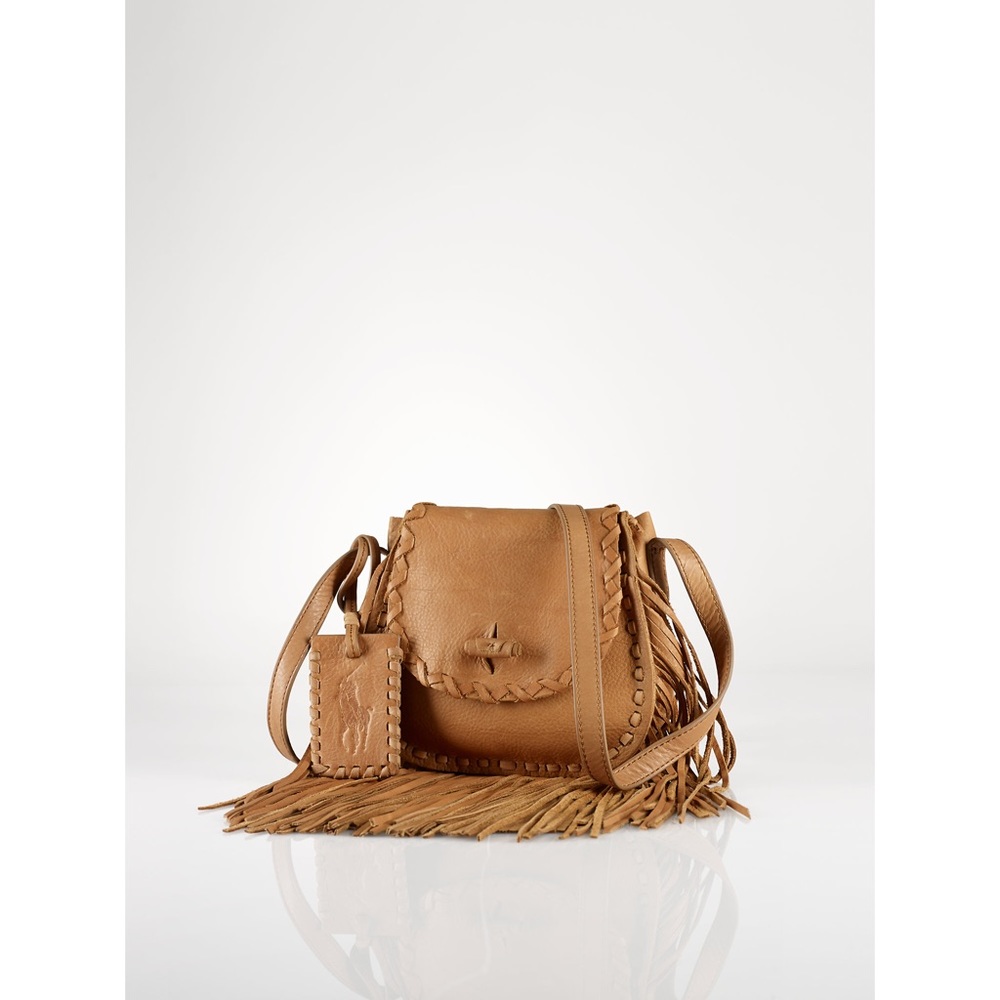 POLO RALPH LAUREN FRINGE CROSSBODY